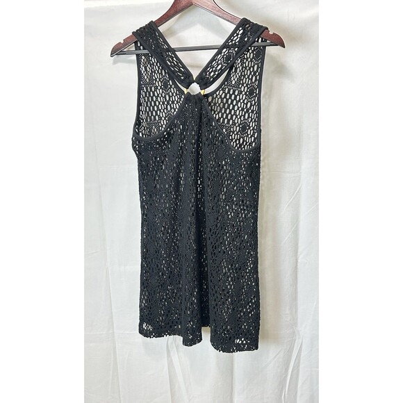 Perry MFG Womens M Crochet Black Swim Cover - Picture 7 of 8